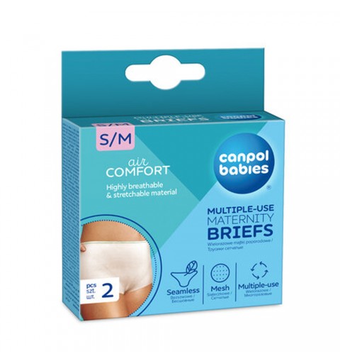 Canpol babies - Wielorazowe majtki poporodowe 2 szt S/M | 73/001